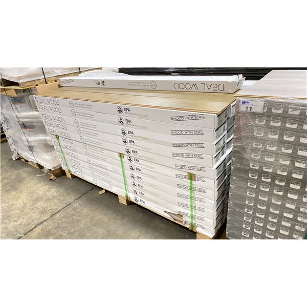 475.87SQ FT OF IDEAL WOOD OAK FORDHAM, ENGINEERED REAL WOOD FLOORING,