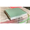 Image 2 : 432SQ FT OF MEDIUM GREEN 18"X18" COMMERCIAL PORCELAIN FLOOR TILE