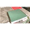 Image 2 : 432SQ FT OF MEDIUM GREEN 18"X18" COMMERCIAL PORCELAIN FLOOR TILE