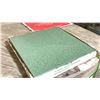 Image 2 : *LD* 432SQ FT OF MEDIUM GREEN 17.5"X17.5" COMMERCIAL PORCELAIN FLOOR TILE