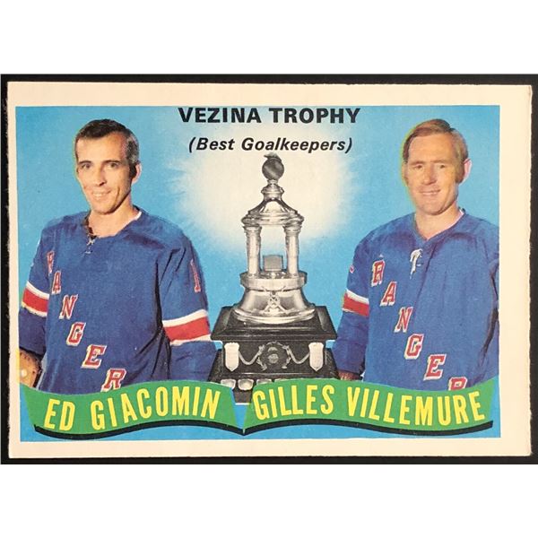 1971-72 O-PEE-CHEE EDDIE GIACOMIN (HOF)