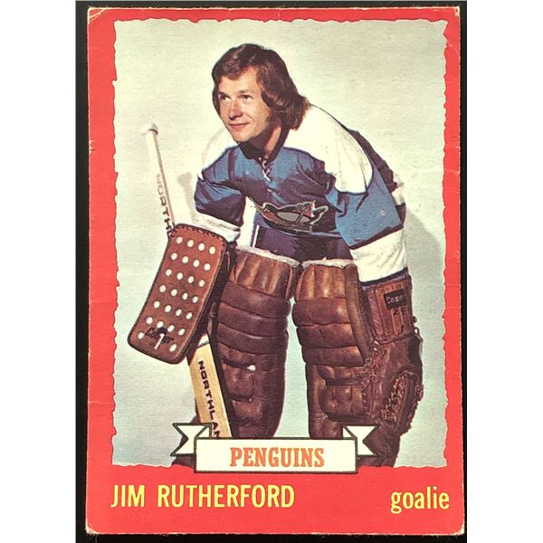 1973-74 O-PEE-CHEE JIM RUTHERFORD (HOF)