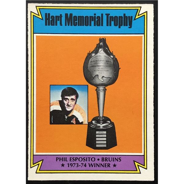 1974-75 O-PEE-CHEE PHIL ESPOSITO (HOF)