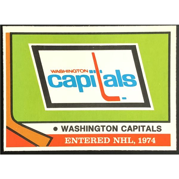 1974-75 O-PEE-CHEE WASHINGTON CAPITALS