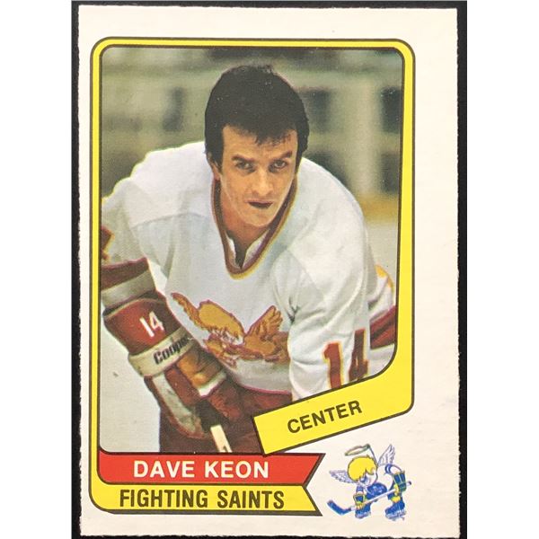 1976-77 O-PEE-CHEE WHA DAVE KEON (HOF)