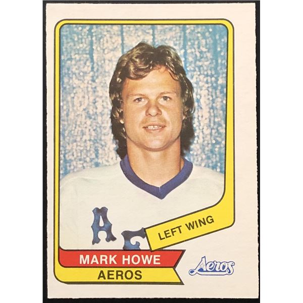 1976-77 O-PEE-CHEE WHA MARK HOWE
