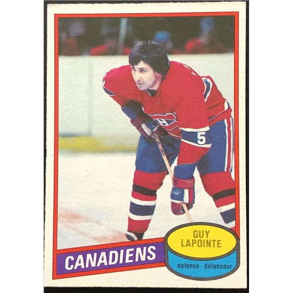 1980-81 O-PEE-CHEE GUY LAPOINTE (HOF)