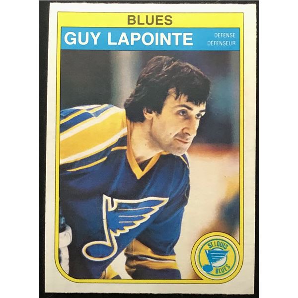 1982-83 O-PEE-CHEE GUY LAPOINTE (HOF)