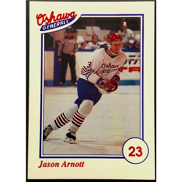 1991-92 TEAM ISSUE JASON ARNOTT JUNIOR CARD