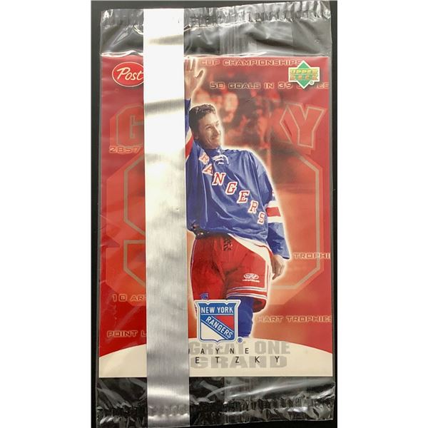 1999 UPPER DECK POST CEREAL WAYNE GRETZKY SEALED PACK