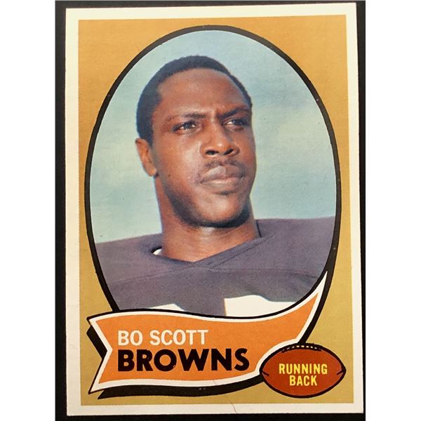 1970 TOPPS BO SCOTT ROOKIE CARD