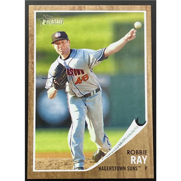 2013 TOPPS ROBBIE RAY ROOKIE CARD