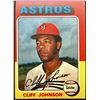 Image 1 : 1975 TOPPS CLIFF JOHNSON ROOKIE CARD