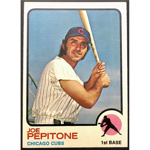 1973 TOPPS JOE PEPITONE