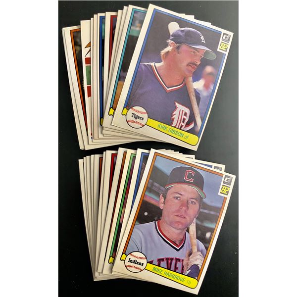 1982 DONRUSS MLB COLLECTION - 25 CARDS