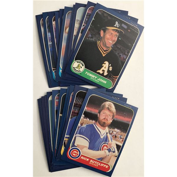 1986 FLEER MLB COLLECTION - 25 CARDS