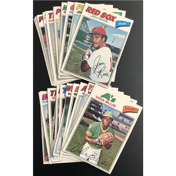 1977 O-PEE-CHEE MLB COLLECTION - 25 CARDS
