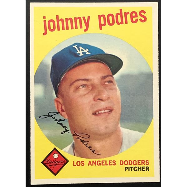 1959 TOPPS JOHNNY PODRES (HOF)