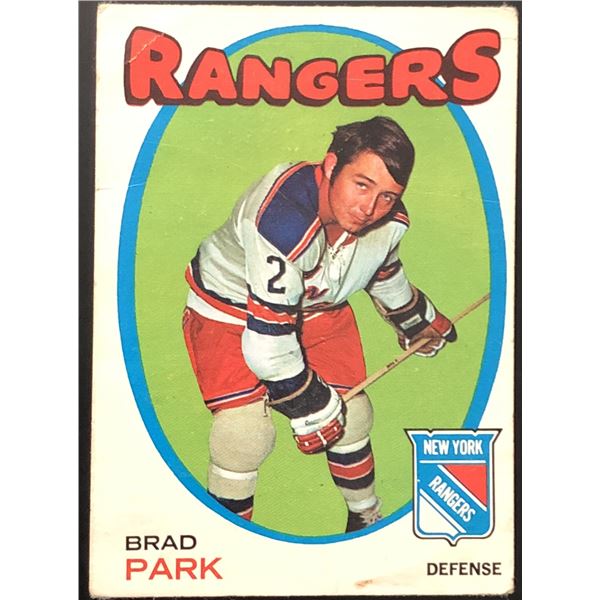 1971-72 O-PEE-CHEE BRAD PARK (HOF)