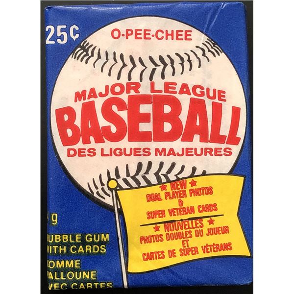 1983 O-PEE-CHEE BASEBALL WAX PACK