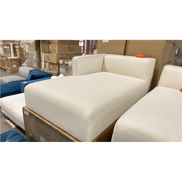 ROVE CONCEPTS DESIGNER ARYA LEFT ARM CHAISE MODERN FELT SECTIONAL SECTION *IN BOX*