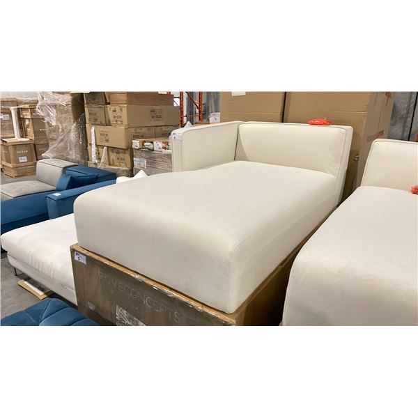 ROVE CONCEPTS DESIGNER ARYA LEFT ARM CHAISE MODERN FELT SECTIONAL SECTION *IN BOX*