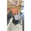 Image 3 : ROVE CONCEPTS DESIGNER WHITE TOP MODERN DESK UNIT WITH 2 GREY MICRO FIBER CLIENT CHAIRS, & MOBILE