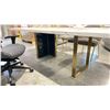 Image 4 : ROVE CONCEPTS DESIGNER WHITE TOP MODERN DESK UNIT WITH 2 GREY MICRO FIBER CLIENT CHAIRS, & MOBILE