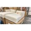 Image 2 : ROVE CONCEPTS DESIGNER ARYA RIGHT ARM CHAISE MODERN FELT SECTIONAL SECTION *DISPLAY ONLY,