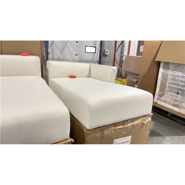 ROVE CONCEPTS DESIGNER ARYA RIGHT ARM CHAISE MODERN FELT SECTIONAL SECTION *IN BOX*