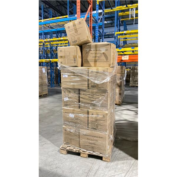 PALLET OF LATEX FREE NON MEDICAL / NON SURGICAL DISPOSABLE PROTECTIVE CLOTHING *IN BOX*
