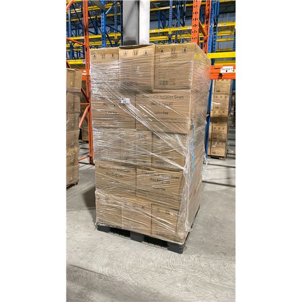 PALLET OF LATEX FREE NON MEDICAL / NON SURGICAL DISPOSABLE PROTECTIVE CLOTHING *IN BOX*
