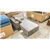 Image 2 : ROVE CONCEPTS DESIGNER PORTER VENICE VEGAN LEFT ARM CHAISE SECTIONAL SECTION *DISPLAY ONLY, NOT IN