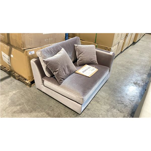 ROVE CONCEPTS DESIGNER MILO VINTAGE GREY CORNER SECTIONAL SECTION *IN BOX*
