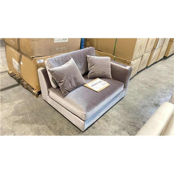 ROVE CONCEPTS DESIGNER MILO VINTAGE GREY CORNER SECTIONAL SECTION *IN BOX*