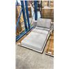 Image 2 : ROVE CONCEPTS DESIGNER FRANCES OUTDOOR TEAK SIDE CHAISE LOUNGER *DISPLAY ONLY, NOT IN BOX*