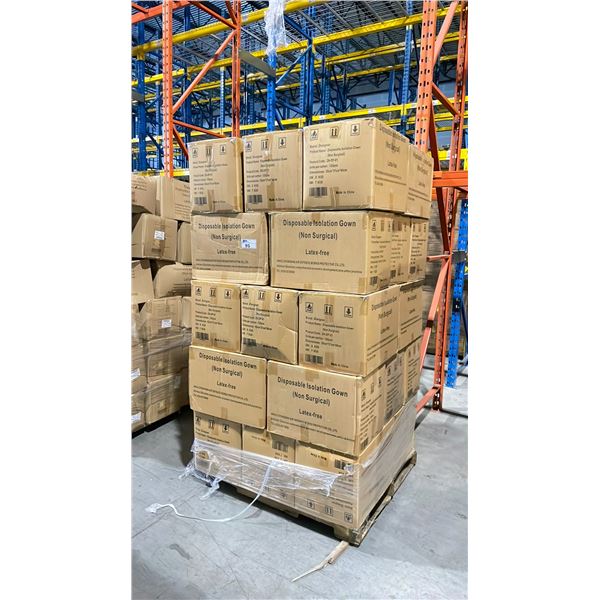 PALLET OF LATEX FREE NON MEDICAL / NON SURGICAL DISPOSABLE PROTECTIVE CLOTHING *IN BOX*