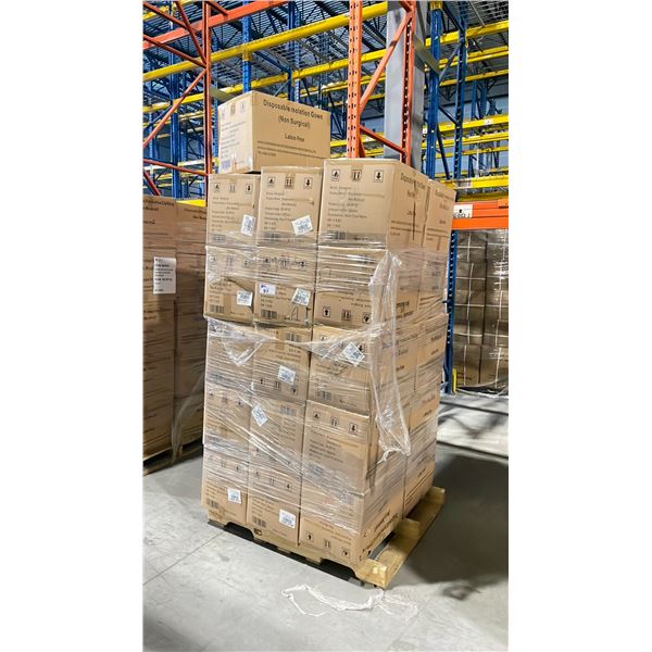 PALLET OF LATEX FREE NON MEDICAL / NON SURGICAL DISPOSABLE PROTECTIVE CLOTHING *IN BOX*