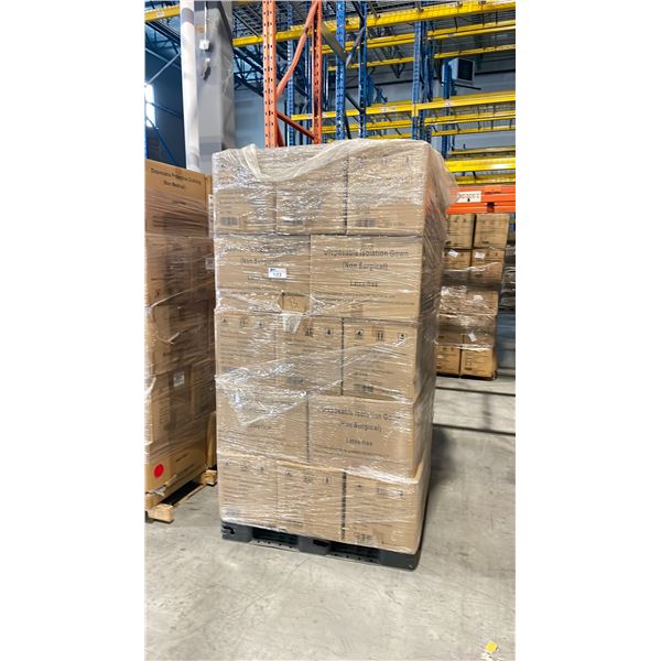 PALLET OF LATEX FREE NON MEDICAL / NON SURGICAL DISPOSABLE PROTECTIVE CLOTHING *IN BOX*