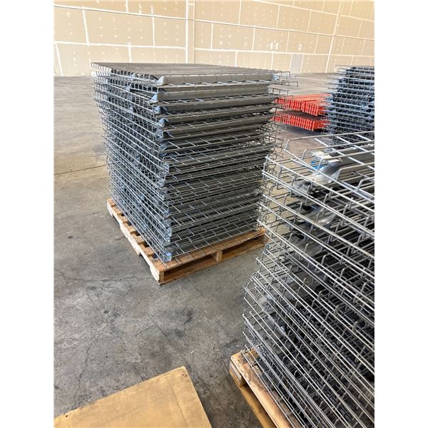 LOT OF APPROX 100 - 36"X 46" MESH DECKS