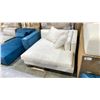 Image 2 : ROVE CONCEPTS DESIGNER NICO OPAL RIGHT ARM CHAISE SECTIONAL SECTION *DISPLAY ONLY, NOT IN BOX*