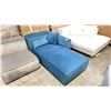 Image 2 : ROVE CONCEPTS DESIGNER PORTER MILAN AZURE RIGHT ARM CHAISE SECTIONAL SECTION *DISPLAY ONLY, NOT IN