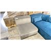 Image 2 : ROVE CONCEPTS DESIGNER PORTER GREY MICROFIBER CENTER SECTIONAL SECTION *DISPLAY ONLY, NOT IN BOX*