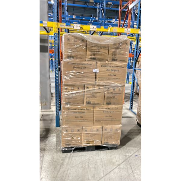 PALLET OF LATEX FREE NON MEDICAL / NON SURGICAL DISPOSABLE PROTECTIVE CLOTHING *IN BOX*