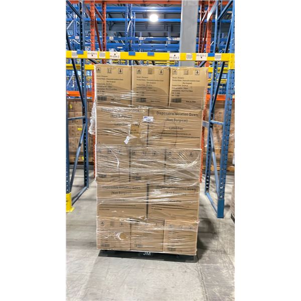 PALLET OF LATEX FREE NON MEDICAL / NON SURGICAL DISPOSABLE PROTECTIVE CLOTHING *IN BOX*