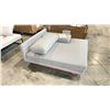 Image 2 : ROVE CONCEPTS DESIGNER DRESDEN GREY RIGHT ARM CHAISE SECTIONAL SECTION *DISPLAY ONLY, NOT IN BOX*