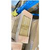 Image 2 : PALLET OF ROVE CONCEPTS DESIGNER ASSORTED DERDEN ARMS & GALLUS SIDE TABLE PARTS *IN BOX*
