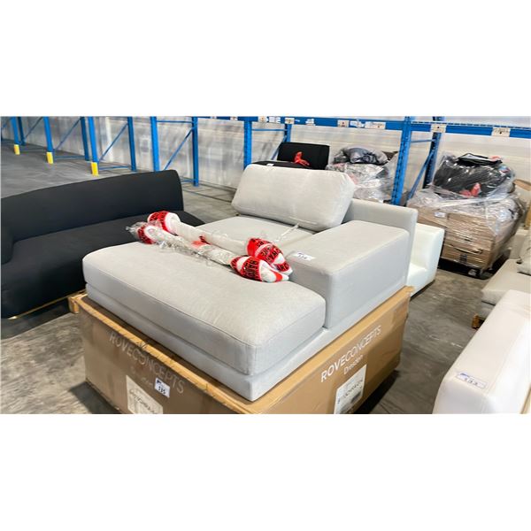 ROVE CONCEPTS DESIGNER DRESDEN RIGHT ARM CHAISE MODERN FELT SECTIONAL SECTION *DISPLAY ONLY, NOT IN