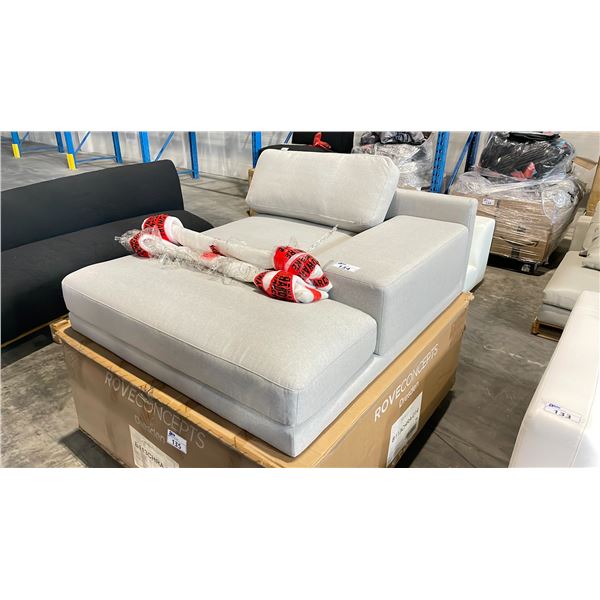 ROVE CONCEPTS DESIGNER DRESDEN RIGHT ARM CHAISE MODERN FELT SECTIONAL SECTION *IN BOX*