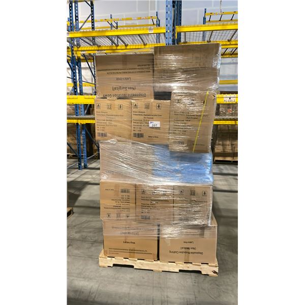 PALLET OF LATEX FREE NON MEDICAL / NON SURGICAL DISPOSABLE PROTECTIVE CLOTHING *IN BOX*